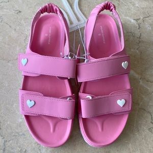 Stoley Clover Lane x Target Pink Velcro Sandals Size 6